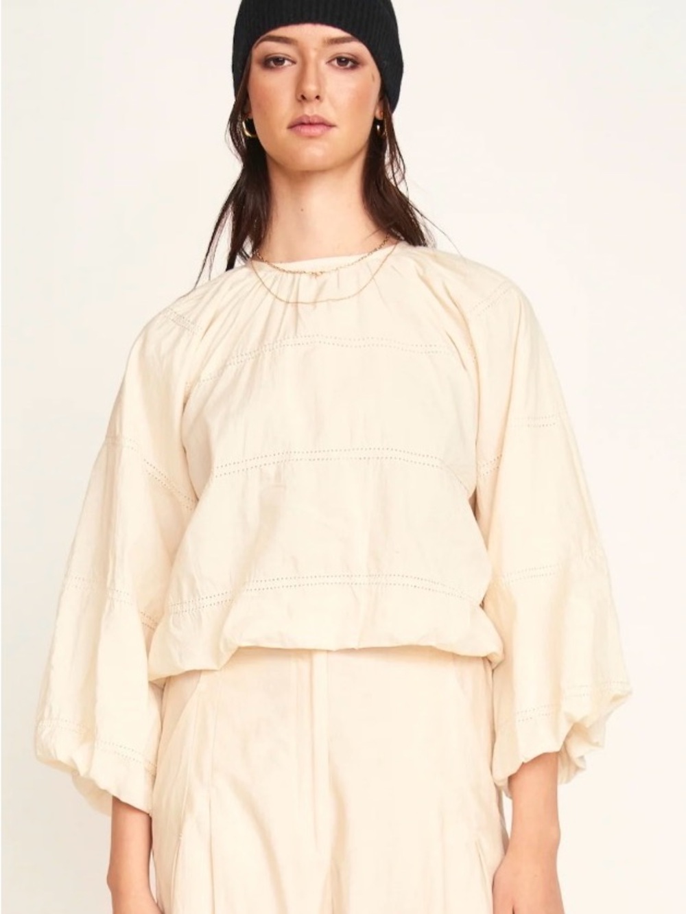 MIRTH ANDAMAN TOP IN ALABASTER